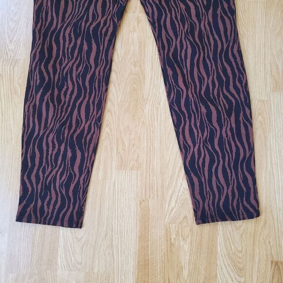 Inc International Concepts Tiger-Print Skinny Jeans sz 16 - Picture 7 of 16